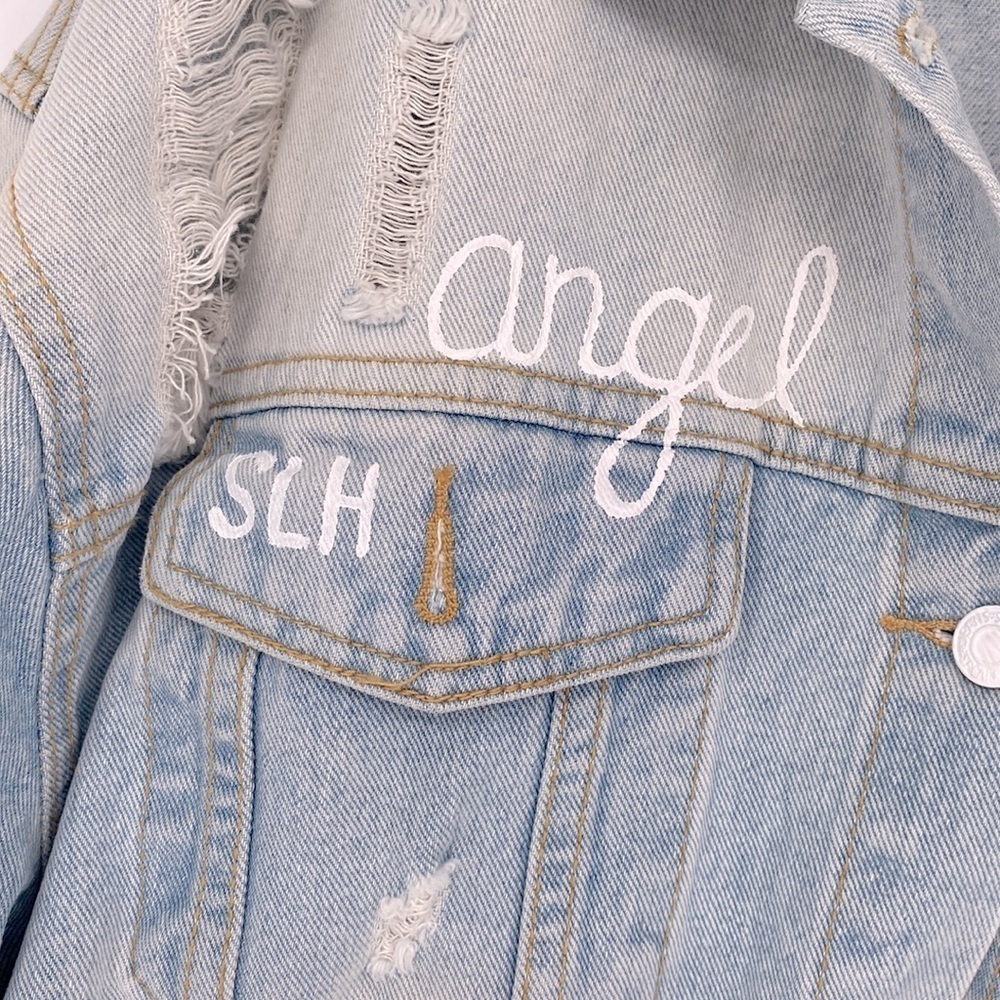 WREN+GLORY 'ANGEL' DENIM JACKET - Picture 10 of 15